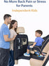 Steppy Car Seat Step - A Seat Protector Mat with Built-in Step & Back-of-Seat Tablet Holder - Helps Children Climb Into