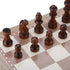 Wooden 3-in-1 Folding Board Game Toy, Chess & Checkers & Backgammon, Portable Travel Tabletop Game