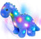 Hopearl LED Plush Dinosaur Light up Stuffed Diplodocus Animal with Long Neck