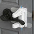 Tazyuxd Childproof Door Lever Lock (2 Pack) Improved Baby Safety Locks for Doors
