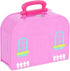 Li’l Woodzeez Travel Suitcase Bedroom Playset - Portable Dollhouse Furniture & Accessories for Kids