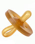 Symmetrical - Shorter Nipple Less Gagging - Small Newborn - Natural Rubber