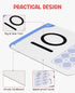Gamenote Dry Erase Flash Cards - 47 Laminated Alphabet and Number Tracing Cards for Kindergarten with Marker