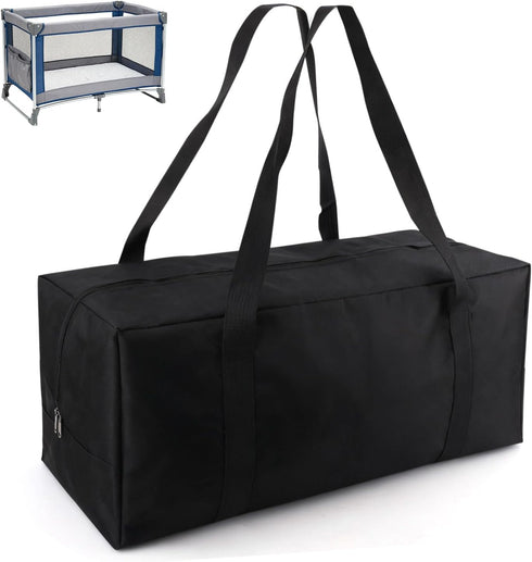 Goktvai Carry Bag for Graco Pack n Play, Oxford Cloth Foldable Duffle Bag