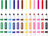 Rarlan pack, 12 240 Count Washable Markers Bulk, Markers for Kids, Bulk Colors