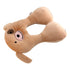 KAKIBLIN Baby Neck Pillow, Upgraded Support Pillow for Carseat, Newborn Neck Support for Travel (Brown)