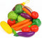 20 Pieces Play Vegetables Playset - Life-Sized Toy Food for Kids Kitchen,