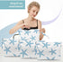 Fokongna 4PCS Favors Starfish Wet Bag Wet Dry Bag Beach Bags for Swimsuit Toiletry Bags Travel Essentials For Women