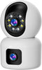 hawkray cams Hawkray 360 Dual Lens Smart Security Camera,2K HD Camera,Support 2.4G/5G,Dual-Band WiFi,Color Night