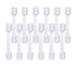 12 Pack Vmaisi Multi-Use Adhesive Straps, Childproofing Cabinet Latches for Drawers, Fridge, No Drilling (White)