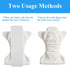 SHFGYG 10 Pack 4-Layer Reusable Adult Cloth Diaper Inserts - Ultra Absorbent Microfiber Liners for Overnight