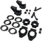 Nylon Front and Rear Hub Carrier Kit for 1/5 HPI ROVAN Baja KM 5T 5B 5SC ROFUN RC Car Parts