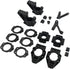 Nylon Front and Rear Hub Carrier Kit for 1/5 HPI ROVAN Baja KM 5T 5B 5SC ROFUN RC Car Parts