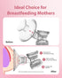 13/15/17/19/21mm 10PCS 24mm Flange Inserts for Flange/Shields of All Pumps, Nipple Measurement Tool, Cleaning Brush