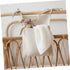 VALICLUD Multi Functional Linen Bedside Hanging Organizer Pouch Space Saving Storage Bag for Books and Daily Supplies