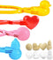 UMUACCAN 4 Pcs Snowball Maker for Kids, Snowball Clip, Perfect for Winter Toys