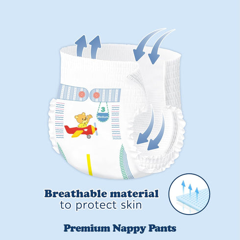Minime Baby Training Pants, Premium Hypoallergenic Disposable Underwear, Size 12M-24M (14-26 lbs), 72 Count, Fragrance