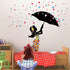 DEKOSH Baby Girl Nursery Decor - Peel & Stick Decorative Wall Decals for Teen Girl Bedroom