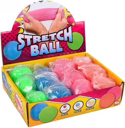 Vibrant Pull and Stretch Ball - Color May Vary