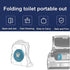 SunnySmile Travel Potty for Toddler, Portable and Foldable Toilet, Apply to Seat Emergency Toilet for Car, Camping
