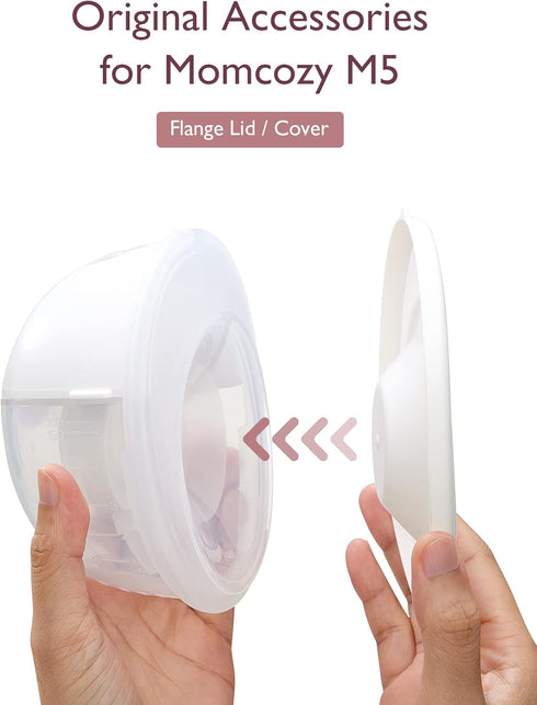 Momcozy M5 M5 1 Pack Flange Cover, Original Breast Pump Replacement Accessories