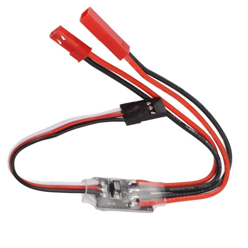 RC On Off Switch, Electronic Channel On Off Switch for RC Drone PWM Control, 3-30V 20A