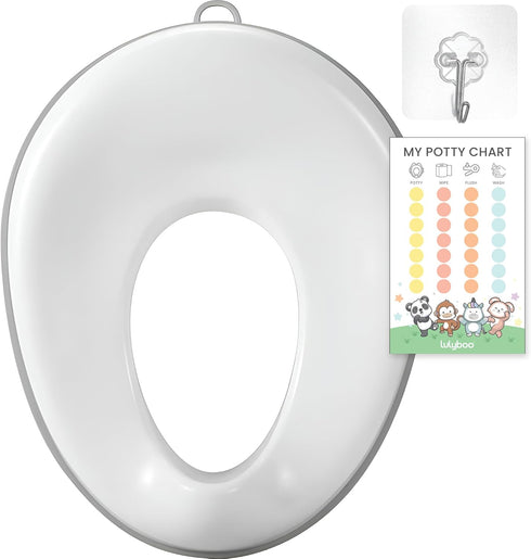 Lulyboo Toddler Potty Seat for Boys & Girls | Non-Slip, Splash Guard,