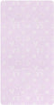 miaozhen Cotton Baby Crib Sheets Ultra Soft Pink and Purple Deer Snowflake Muslin
