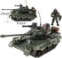 Armored Vehicle Building Block Battle Tank Toys for Age 8-12+, Army Tank Military Vehicle Brick Gifts for Boys