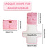 Portable Changing Pad for Baby, Travel Diaper Changing Pad for Newborn, Waterproof Baby Changing Mat, Foldable