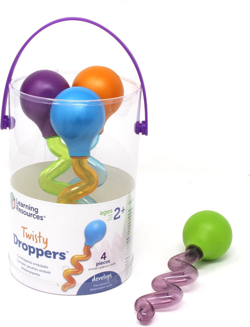 Learning Resources Twisty Droppers, Fine Motor Toy, Science Exploration, Water Dropper, Water