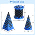 KIFOUBR 3 Packs Cone,3D Impossible Cone,Spiral Cone Fidget Toy,Fidget Printed Spiral Cone Fidget Toy,Impossible Pyramid