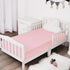 Magik & Kover 2 Pack 52" 28", Stretchy Crib Sheets Girl, Baby Crib Sheets Fitted for Standard Crib and Toddler Mattress