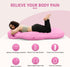Inflatable Pregnancy Pillow with Hole - Pregnancy Blow Up Mattress, Maternity Pillow Inflatable for Prone Sleeping