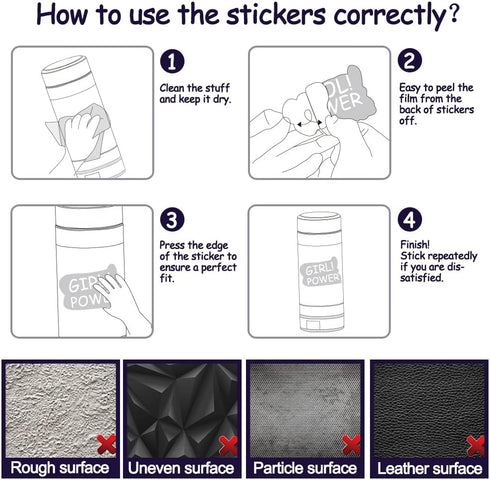 Trippy Stickers for Adults, Waterproof (50 Pcs) for Kindle, Water Bottles, Scrapbook