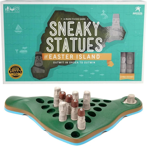 University Games Sneaky Statues of Easter Island - Clever Strategy Game