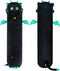 Long Cat Kawaii Body Pillow, 20” Cute Black Cat Plush Toy, Big Eyes Kitten Throw Pillow Gift