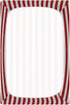 Pigsaly 27x39 Inch Crib Sheets Dark Red Grey Vertical Stripes Baby Sheet for Standard Crib Mattress Boys Girls Toddler
