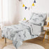 Set 4 Set Wake In Cloud - Dinosaur Toddler Bedding for Boys, Dinosaur Dino Sketch, Pieces Soft Crib Bed Including