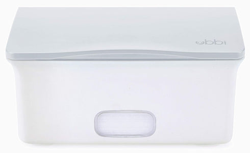Ubbi Baby Wipes Dispenser, Baby Wipes Case, Baby Wipes Holder With Weighted Plate, Keeps Wipes Fresh And Non-Slip