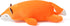 Niuniu Daddy Fox Stuffed Animals, Cute Big Lying Fox Plush Toy, 18.1in Kawaii Soft Plushies for Christmas/Birthday Gifts