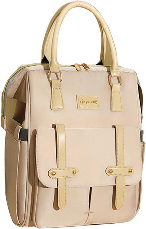 Ybberik Diaper Bag Backpack Travel Pack with Stroller Straps, Insulated Pockets, Water Resistant