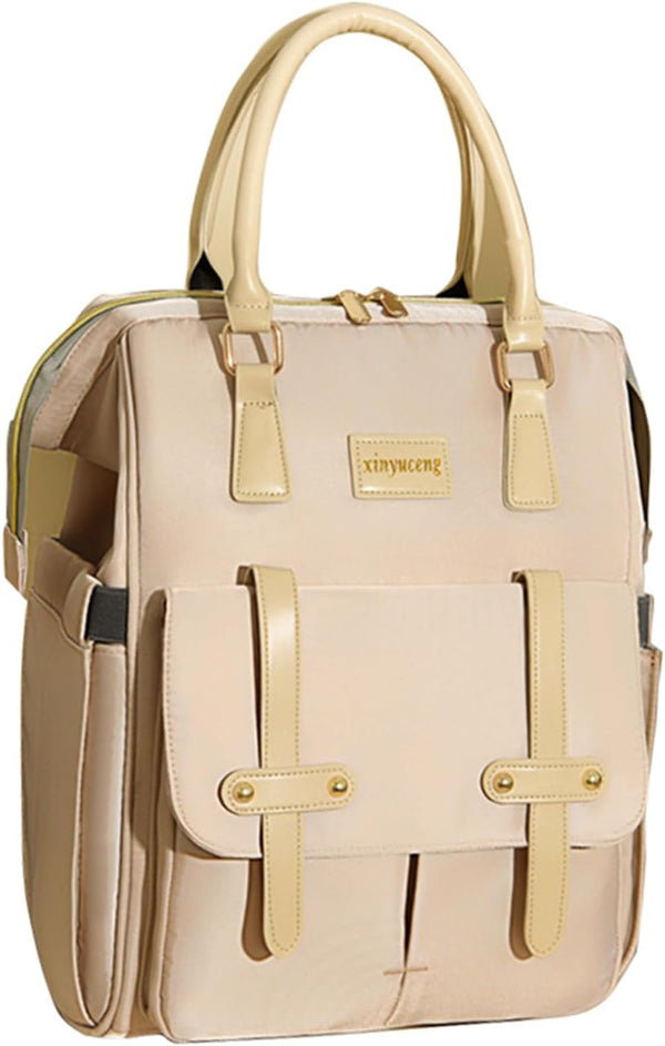 Ybberik Diaper Bag Backpack Travel Pack with Stroller Straps, Insulated Pockets, Water Resistant