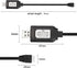 MEIRIYFA 7.4V 1A Lipo Battery USB Charger Cable, XH-3P 2S USB Connector Plug with LED Indicator Light for RC Car Rock