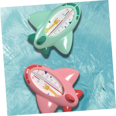 HAKIDZEL Bath Water Thermometer Green Cartoon Tub Temperature Monitor Quick Accurate Measurement PP Material Safe Bath