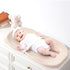 Wipe-Clean Baby Diaper Changing Pad Waterproof & Wipeable Teddy Bear Easy to Clean, Soft EVA Foam Changer Pads