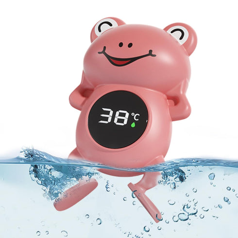 Generic Setup, Cute Frog Baby Bath Thermometers - Waterproof Bathtub Thermometer | Type-C Safety for Family Friends