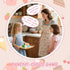 Embosomitr 12PCs Set Set 3 Ice Cream Toy Wooden Cake Toy Cutting Play Pretend Food Play Toy Kitchen with Wooden Knife