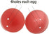 Higoala 36 Pack 2.5" Metallic Easter Eggs, Fillable Plastic Easter Egg Hunt Party Supply - Colorful Painting Color