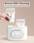 10-in-1 Bottle Warmer, Fast Baby Bottle Warmer for Breastmilk & Formula, Double Milk Warmer with Timer, Accurate Temp